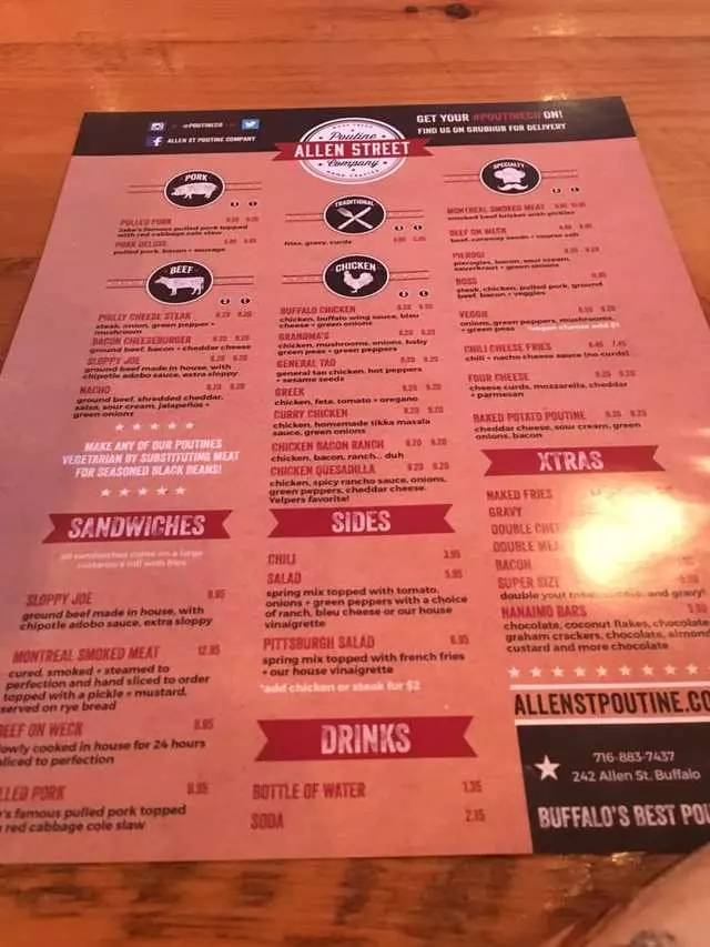 Allen Street Poutine Company