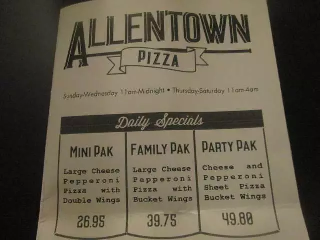 Allentown Pizza