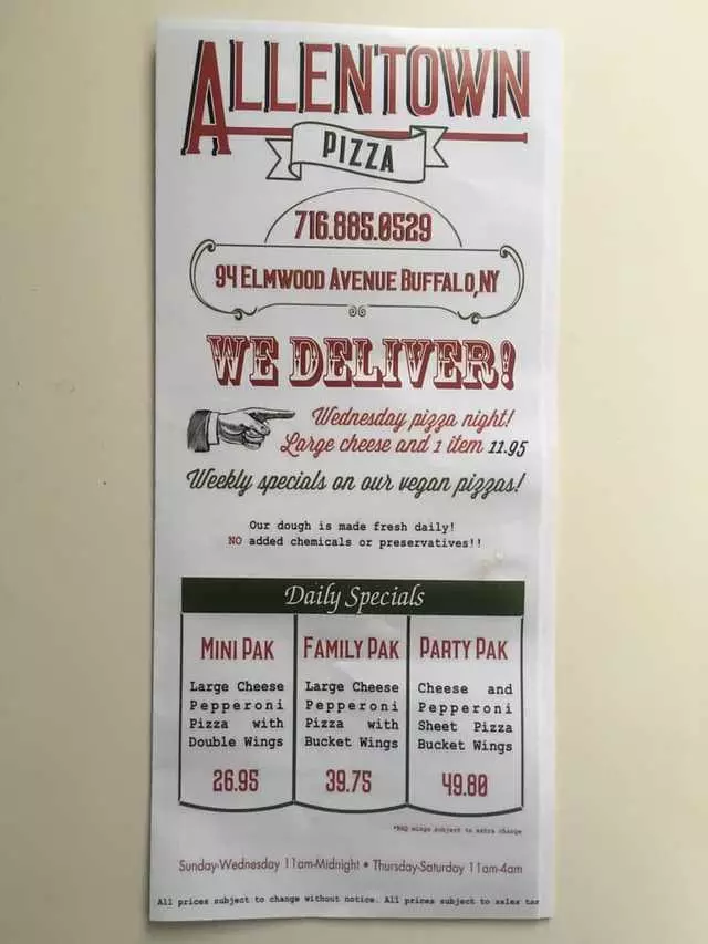 Allentown Pizza